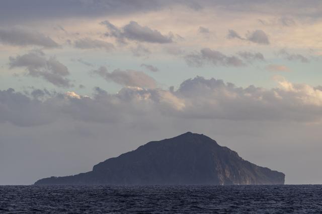This photograph shows the Panarea island, in the Mediterranean Sea, on January 8, 2026. (Photo by Sameer Al-DOUMY / AFP)