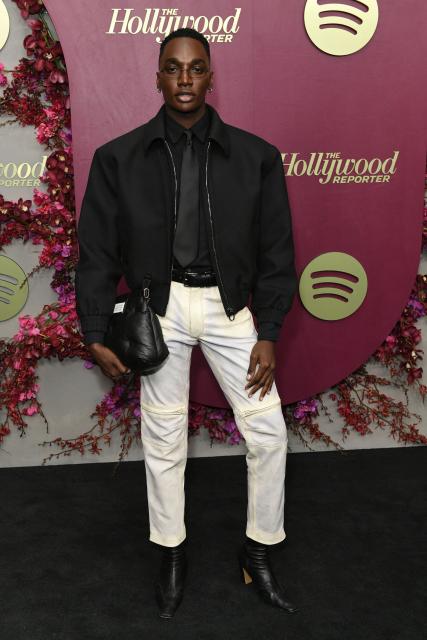 US actor and comedian Rickey Thompson attends the Hollywood Reporter and Spotify Golden Globe nominees night at The Lot at Formosa in Los Angeles on January 8, 2026. (Photo by Unique Nicole / AFP)