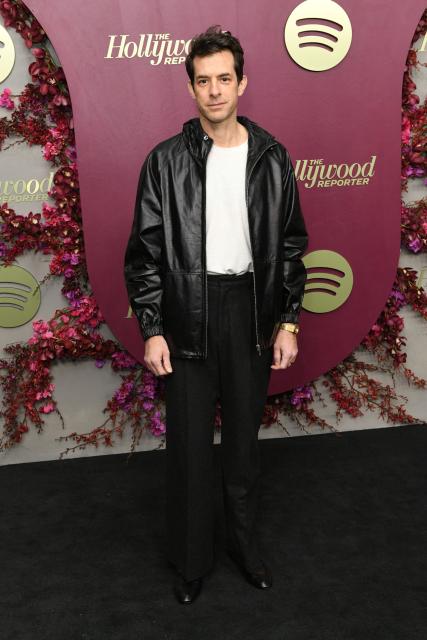 British record producer Mark Ronson attends the Hollywood Reporter and Spotify Golden Globe nominees night at The Lot at Formosa in Los Angeles on January 8, 2026. (Photo by Unique Nicole / AFP)