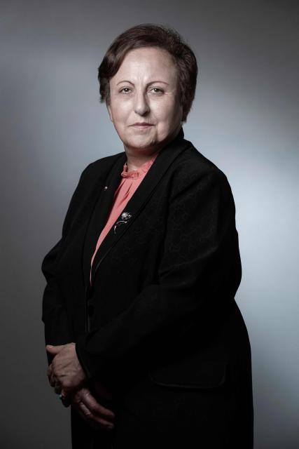 (FILES) Iranian Nobel peace prize laureate (2003) and lawyer Shirin Ebadi poses during a photo session on september 10, 2018 in Paris. Nobel laureate Shirin Ebadi fears a possible “massacre” in Iran during the internet shutdown, she said on January 9, 2026. (Photo by JOEL SAGET / AFP)