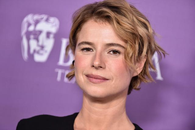 Irish actress Jessie Buckley attends BAFTA Tea Party at The Four Seasons Hotel in Beverly Hills, California on January 10, 2026. (Photo by LISA O'CONNOR / AFP)
