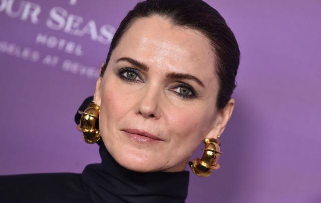 US actress Keri Russell attends the BAFTA Tea Party at The Four Seasons Hotel in Beverly Hills, California on January 10, 2026. (Photo by LISA O'CONNOR / AFP)