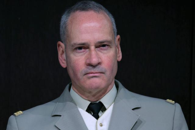 Chief of the French Army General Pierre Schill takes part in a joint press conference with army chiefs to launch the national recruitment campaign for a new national military service in Paris on January 12, 2026. The French government and army chiefs launch a campaign to recruit several thousand young people for a new ten-month paid "national service" programme, an initiative announced in November by the president to "meet the needs of the armed forces" in the face of increased risks of conflict. (Photo by Thomas SAMSON / AFP)