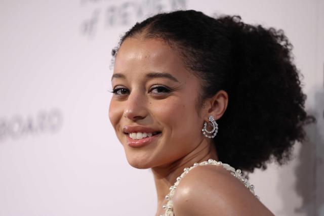 US actress Chase Infiniti attends the National Board of Review Awards in New York on January 13, 2026. (Photo by CHARLY TRIBALLEAU / AFP)