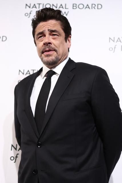 Puerto-Rican actor Benicio Del Toro attends the National Board of Review Awards in New York on January 13, 2026. (Photo by CHARLY TRIBALLEAU / AFP)