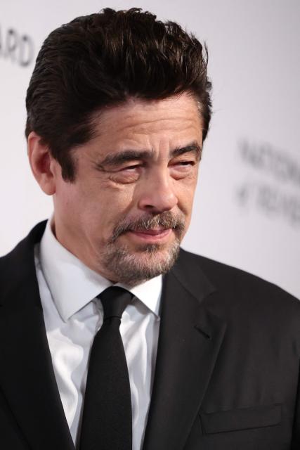Puerto-Rican actor Benicio Del Toro attends the National Board of Review Awards in New York on January 13, 2026. (Photo by CHARLY TRIBALLEAU / AFP)