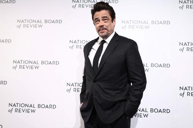 Puerto-Rican actor Benicio Del Toro attends the National Board of Review Awards in New York on January 13, 2026. (Photo by CHARLY TRIBALLEAU / AFP)