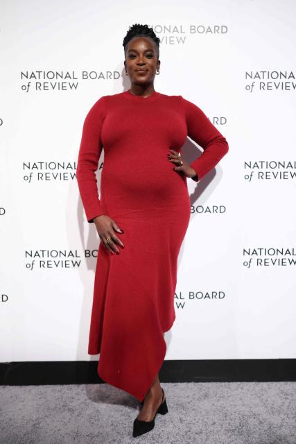 British actor Wunmi Mosaku attends the National Board of Review Awards in New York on January 13, 2026. (Photo by CHARLY TRIBALLEAU / AFP)