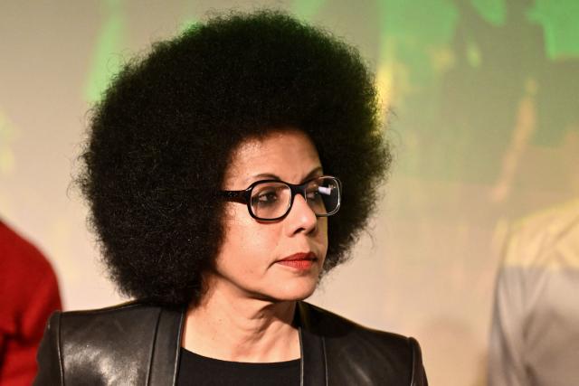 Member of the Regional Council of Île-de-France and journalist Audrey Pulvar attends a meeting of the united left at La Bellevilloise in Paris on January 14, 2026. Socialistes et Apparentes' MP Emmanuel Gregoire, candidate for the united left, outside La France Insoumise party, in the municipal elections to be held on March 15 and 22, 2026, holds his first campaign rally. (Photo by Martin LELIEVRE / AFP)