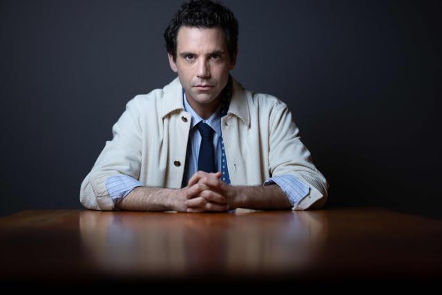 British-Lebanese singer and song writer Mika (born Michael Holbrook Penniman) poses during a photo session in Paris on January 13, 2026. (Photo by JOEL SAGET / AFP)