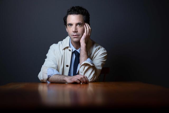 British-Lebanese singer and song writer Mika (born Michael Holbrook Penniman) poses during a photo session in Paris on January 13, 2026. (Photo by JOEL SAGET / AFP)
