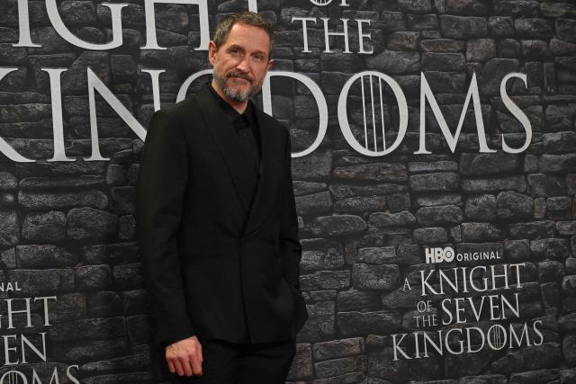 British actor Bertie Carvel poses as part of a red carpet event for the newly released HBO MAX production series "A Knight of the Seven Kingdoms", the new prequel of the Game of Thrones saga, in Rome on January 15, 2026. (Photo by Andreas SOLARO / AFP)