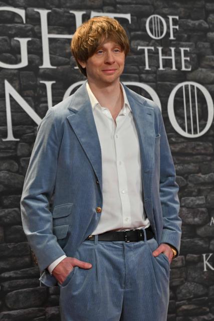 US screenwriter and producer Ira Parker poses as part of a red carpet event for the newly released HBO MAX production series "A Knight of the Seven Kingdoms", the new prequel of the Game of Thrones saga, in Rome on January 15, 2026. (Photo by Andreas SOLARO / AFP)