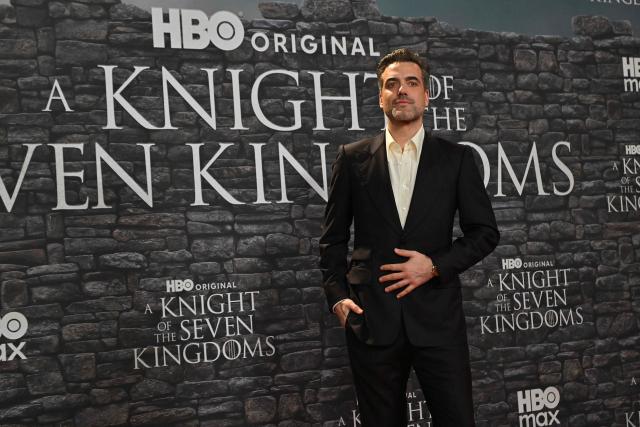 British actor Daniel Ings poses as part of a red carpet event for the newly released HBO MAX production series "A Knight of the Seven Kingdoms", the new prequel of the Game of Thrones saga, in Rome on January 15, 2026. (Photo by Andreas SOLARO / AFP)