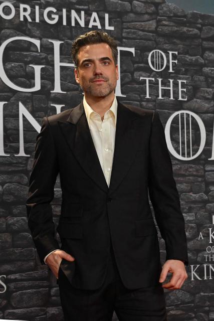 British actor Daniel Ings poses as part of a red carpet event for the newly released HBO MAX production series "A Knight of the Seven Kingdoms", the new prequel of the Game of Thrones saga, in Rome on January 15, 2026. (Photo by Andreas SOLARO / AFP)