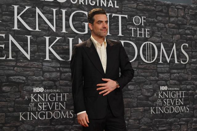 British actor Daniel Ings poses as part of a red carpet event for the newly released HBO MAX production series "A Knight of the Seven Kingdoms", the new prequel of the Game of Thrones saga, in Rome on January 15, 2026. (Photo by Andreas SOLARO / AFP)