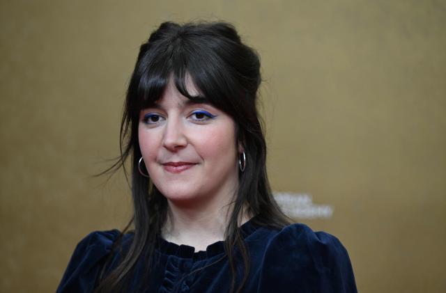 Portuguese filmmaker Laura Carreira arrives for the European Film Awards on January 17, 2026 in Berlin. (Photo by RALF HIRSCHBERGER / AFP)