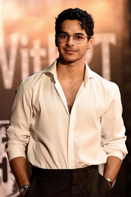Bollywood actor Ishaan Khatter attends the film producer Ramesh Taurani’s 65th birthday celebrations in Mumbai on January 17, 2026. (Photo by Sujit JAISWAL / AFP)