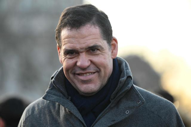 Prince Louis Alphonse de Bourbon, Duke of Anjou, takes part in the "Marche pour la Vie" (March for Life) to protest against France's bill for the creation of a right to assisted dying, near Place Vauban, in Paris on January 18, 2026. A major societal reform of France President's second five-year term, the creation of a right to assisted dying will be debated on January 20, 2026, in the Senate, where discussions on end-of-life issues are expected to be less consensual than in the National Assembly, given the reluctance of the right wing. (Photo by Martin LELIEVRE / AFP)