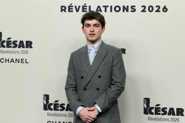 French actor Eloy Pohu poses during the photocall of the "2026 Revelation des Cesars" ahead of the 51st edition of the Cesar Film Awards ceremony, at The Elysee Montmartre in Paris on January 19, 2026. (Photo by Alain JOCARD / AFP)
