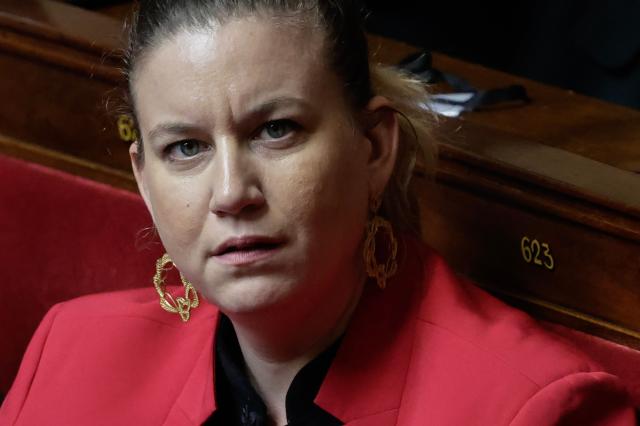 President of La France Insoumise - Nouveau Front Populaire parliamentary group Mathilde Panot attends a session of questions to the government at The National Assembly, France's lower house parliament, in Paris on January 20, 2026. (Photo by STEPHANE DE SAKUTIN / AFP)