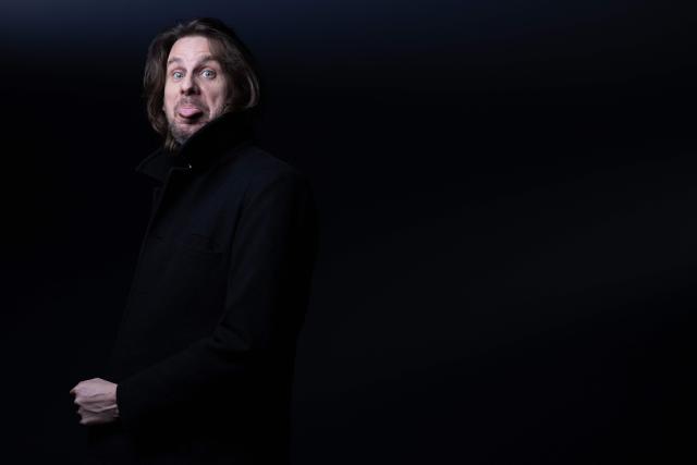 French art historian and writer Thomas Schlesser poses during a photo session in Paris on January 19, 2026. (Photo by JOEL SAGET / AFP)