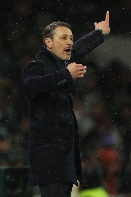 Dortmund's Croatian head coach Niko Kovac gestures on the touchline during the UEFA Champions League football league stage match between Tottenham Hotspur and Borussia Dortmund at the Tottenham Hotspur Stadium in London, on January 20, 2026. (Photo by Adrian Dennis / AFP)