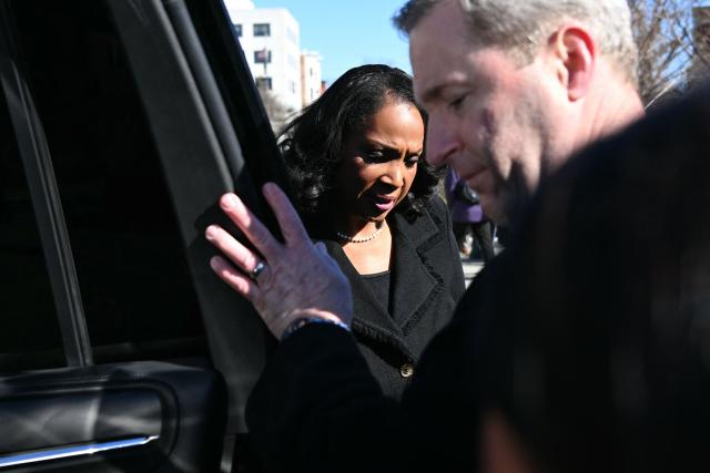 Federal Reserve Governor Lisa Cook departs the US Supreme Court in Washington, DC, on January 21, 2026. The US Supreme Court was hearing arguments Wednesday over President Donald Trump's attempt to fire a Federal Reserve governor, Lisa Cook a case that could have far-reaching consequences for the independence of the central bank. (Photo by Brendan SMIALOWSKI / AFP)