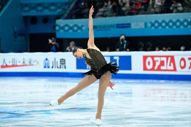 South Africa‘s Gian-Quen Isaacs performs in the women’s short program during the ISU figure skating Four Continents Championships 2026 in Beijing on January 22, 2026. (Photo by WANG Zhao / AFP)