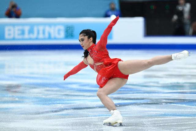 Canada‘s Gabrielle Daleman performs in the women’s short program during the ISU figure skating Four Continents Championships 2026 in Beijing on January 22, 2026. (Photo by WANG Zhao / AFP)