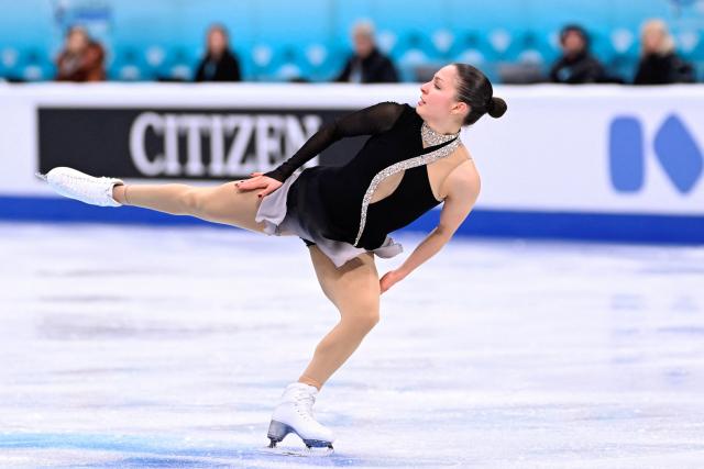 Mexico’s Andrea Montesinos Cantu performs in the women’s short program during the ISU figure skating Four Continents Championships 2026 in Beijing on January 22, 2026. (Photo by WANG Zhao / AFP)