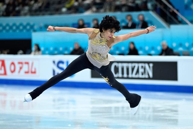 India’s Tara Prasad performs in the women’s short program during the ISU figure skating Four Continents Championships 2026 in Beijing on January 22, 2026. (Photo by WANG Zhao / AFP)