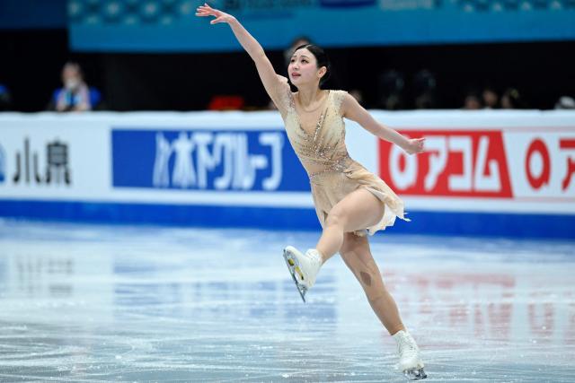 Korea’s Yun Ahsun performs in the women’s short program during the ISU figure skating Four Continents Championships 2026 in Beijing on January 22, 2026. (Photo by WANG Zhao / AFP)