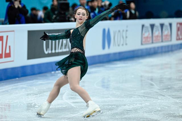 USA’s Bradie Tennell performs in the women’s short program during the ISU figure skating Four Continents Championships 2026 in Beijing on January 22, 2026. (Photo by WANG Zhao / AFP)