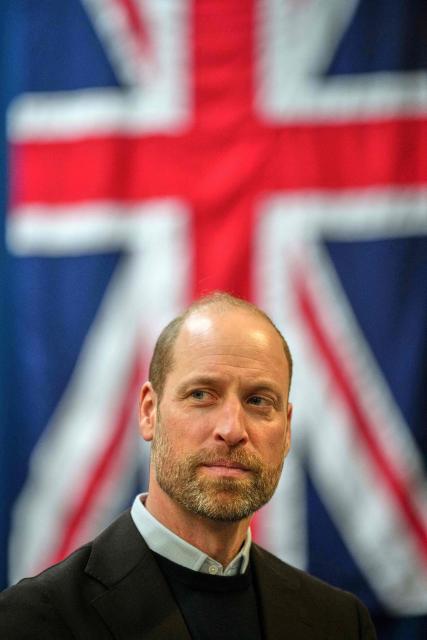 Britain's Prince William, Prince of Wales visits the headquarters of Matter, a pioneer in sustainable technology, in the city of Bristol, south-west England, on January 22, 2026. (Photo by Alastair Grant / POOL / AFP)