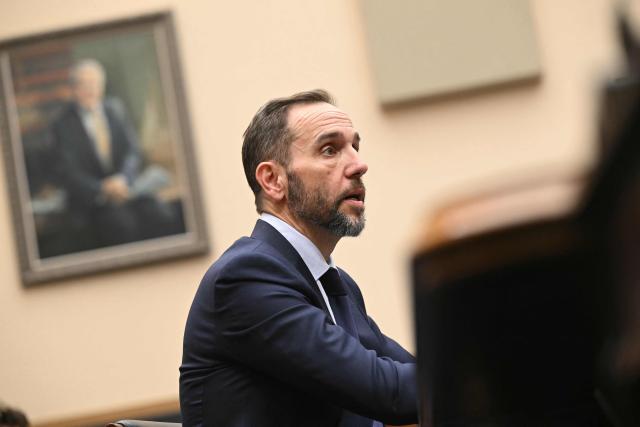 Former US special counsel Jack Smith, testifies before the House Judiciary Committee about his investigations into President Donald Trump, in the Rayburn House Office Building on Capitol Hill in Washington, DC, on January 22, 2026. Former special counsel Jack Smith defended his prosecution of Donald Trump on Thursday, accusing him of engaging in a "criminal scheme" to overturn the results of the 2020 presidential election he lost to Democrat Joe Biden. (Photo by SAUL LOEB / AFP)