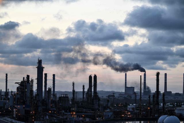View of the refinery El Palito in Puerto Cabello, Carabobo state, Venezuela on January 22, 2026. (Photo by Ronaldo SCHEMIDT / AFP)