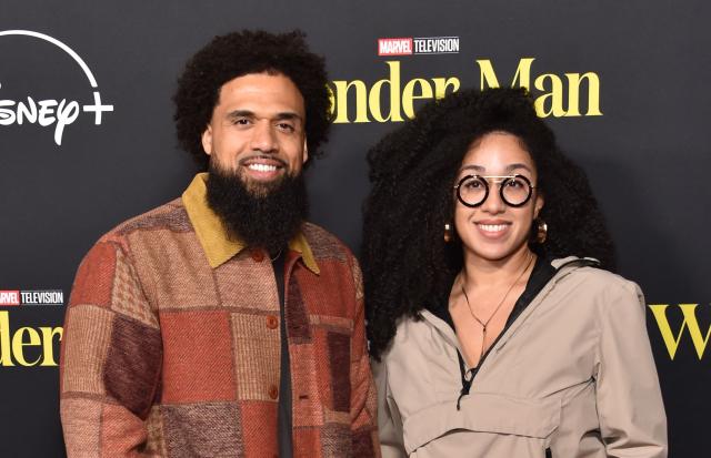 US director Steven Caple Jr. and his wife costume designer Ciara Whaley attend the launch event for Marvel Television’s “Wonder Man” at the TCL Chinese Theatre in Hollywood, California on January 22, 2026. (Photo by Chris Delmas / AFP)