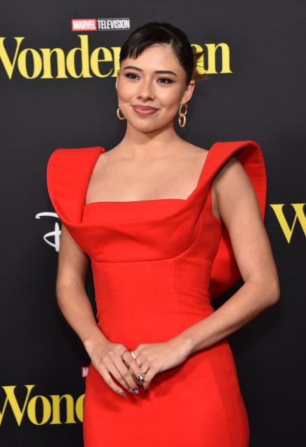 US actress Xochitl Gomez attends the launch event for Marvel Television’s “Wonder Man” at the TCL Chinese Theatre in Hollywood, California on January 22, 2026. (Photo by Chris Delmas / AFP)