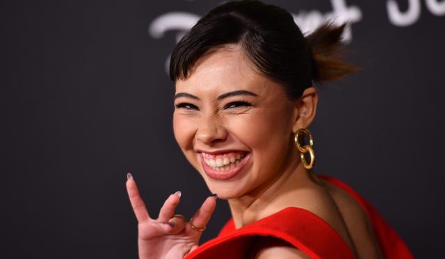 US actress Xochitl Gomez attends the launch event for Marvel Television’s “Wonder Man” at the TCL Chinese Theatre in Hollywood, California on January 22, 2026. (Photo by Chris Delmas / AFP)