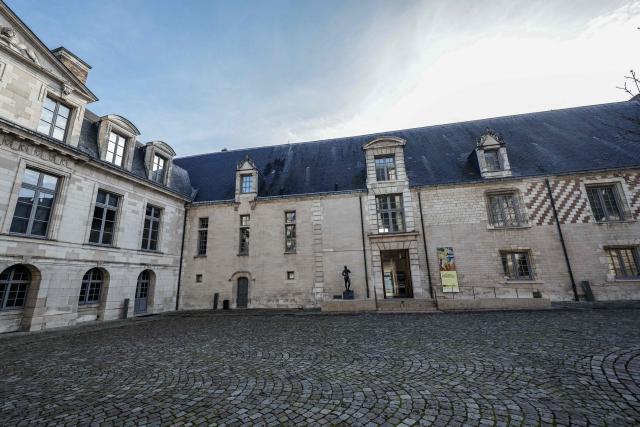 This photograph shows a view of the Modern Art Museum of Troyes, on January 22, 2026. As it is one of the most important archaeological discoveries in France in 50 years, the exceptional treasure unearthed in the tomb of a Celtic prince in Lavau, in the northeast of the country, will be unveiled to the public for the first time on January 24. (Photo by STEPHANE DE SAKUTIN / AFP)
