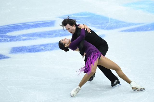 Mexico’s Harlow Lynella Stanley and Seiji Urano perform in the ice dance free skating during the ISU figure skating Four Continents Championships 2026 in Beijing on January 23, 2026. (Photo by WANG Zhao / AFP)