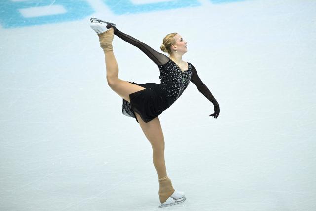 New Zealand‘s Petra Lahtin performs in the women’s free skating during the ISU figure skating Four Continents Championships 2026 in Beijing on January 23, 2026. (Photo by WANG Zhao / AFP)