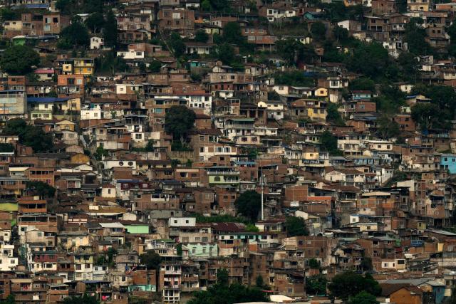 The Siloe neighborhood is pictured in Cali, Colombia, on January 23, 2026. Santiago de Cali, often referred to as Cali, is the capital of Colombia's Valle del Cauca department and the country's third-largest city. (Photo by Joaquin SARMIENTO / AFP)