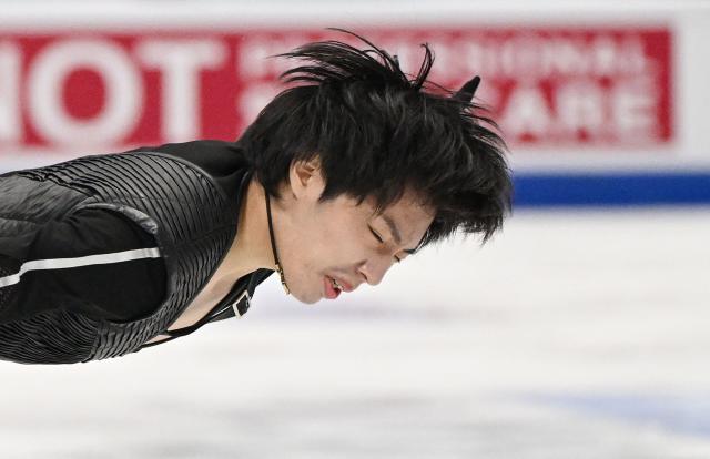 Japan’s Kao Miura competes in the men’s short program at the ISU Four Continents Figure Skating Championships in Beijing on January 24, 2026. (Photo by GREG BAKER / AFP)