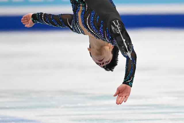 Mexico’s Donovan Carrillo competes in the men’s short program at the ISU Four Continents Figure Skating Championships in Beijing on January 24, 2026. (Photo by GREG BAKER / AFP)