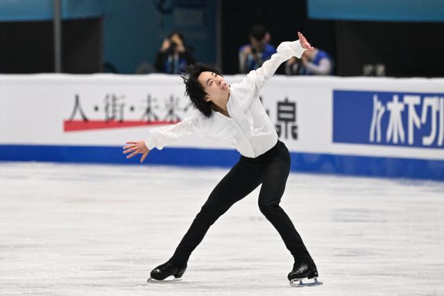 Canada’s Wesley Chiu competes in the men’s free skating at the ISU Four Continents Figure Skating Championships in Beijing on January 25, 2026. (Photo by Greg Baker / AFP)