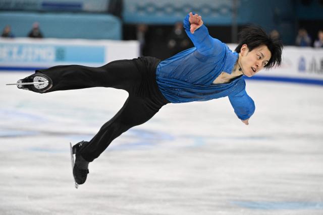 Japan’s Sota Yamamoto competes in the men’s free skating at the ISU Four Continents Figure Skating Championships in Beijing on January 25, 2026. (Photo by GREG BAKER / AFP)