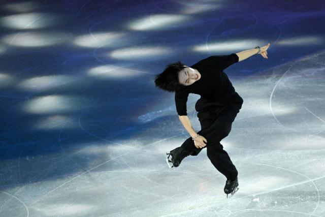 Japan’s Kao Miura performs in the gala exhibition at the ISU Four Continents Figure Skating Championships in Beijing on January 25, 2026. (Photo by GREG BAKER / AFP)