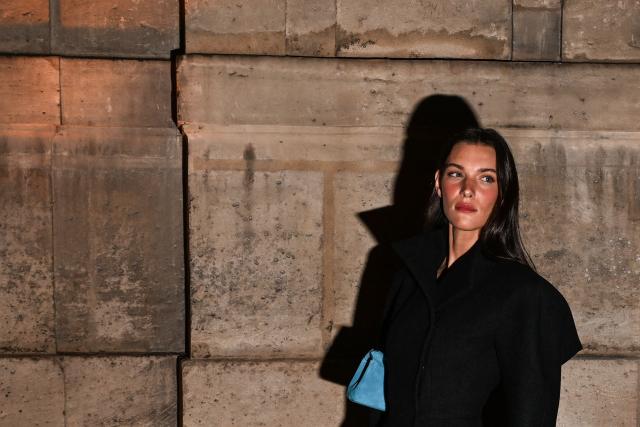 Canadian singer Charlotte Cardin poses for a photocall upon arrival to attend the Jacquemus Menswear ready-to-wear Fall-Winter 2026/2027 collection as part of the Men Paris Fashion Week in Paris on January 25, 2026. (Photo by Blanca CRUZ / AFP)